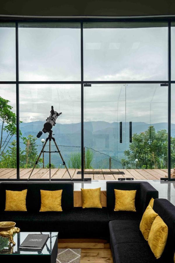 Saffronstays Glasshouse Celeste, Ranikhet - Luxurious Glass Villa With Breathtaking Views Bhatrojkhan Exterior photo